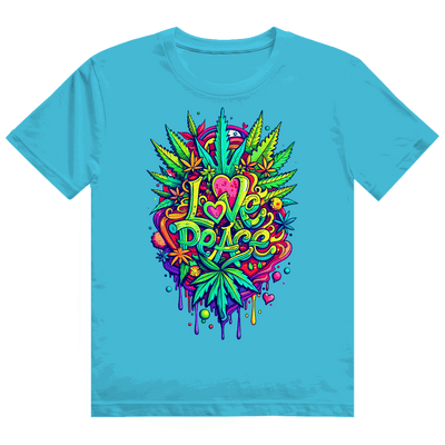Heavy Cotton T-Shirt - Love Peace | Division420®