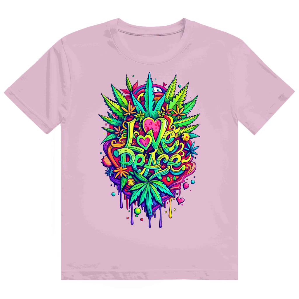 Heavy Cotton T-Shirt - Love Peace | Division420®