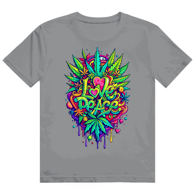 Heavy Cotton T-Shirt - Love Peace | Division420®