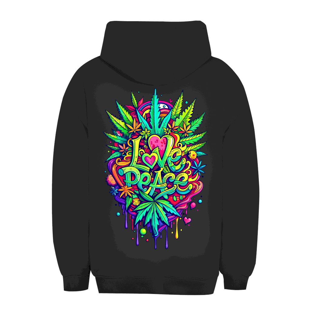 Size chart for Unisex Oversize Hoodie by Division420