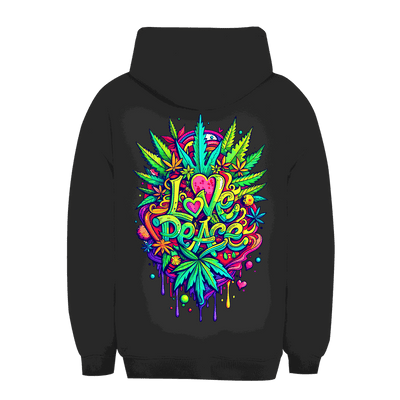 Size chart for Unisex Oversize Hoodie by Division420