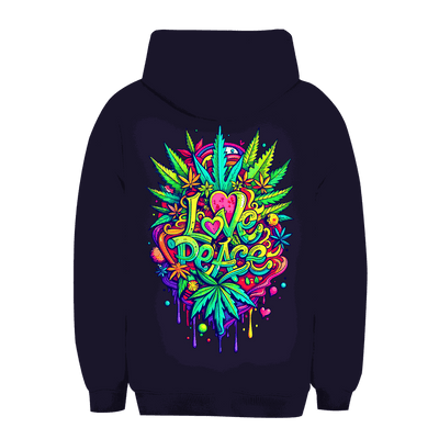 Unisex Oversize Hoodie - Love Peace | Division420®