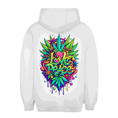 Unisex Oversize Hoodie - Love Peace | Division420®