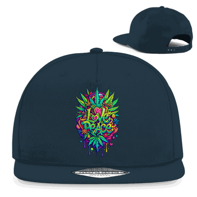 Snapback Rapper Cap - Love Peace | Division420®