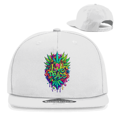 Snapback Rapper Cap - Love Peace | Division420®