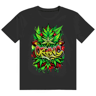 Heavy Cotton T-Shirt size chart with measurements for organic cotton Division420 shirt