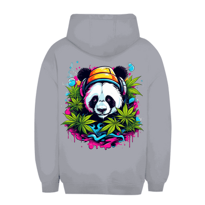 Unisex oversize hoodie size chart for Division420 Panda High design