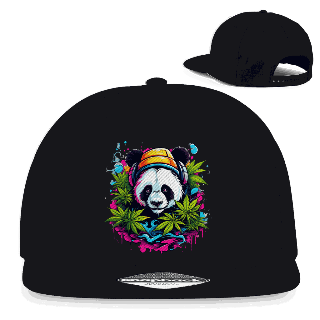 Snapback Rapper Cap - Panda High | Division420®