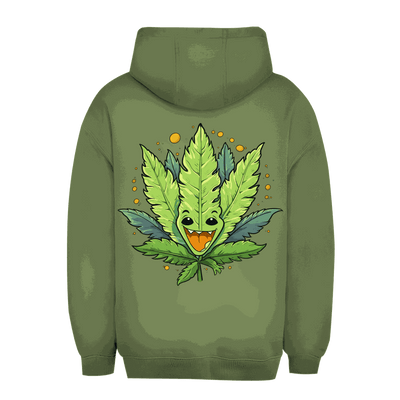 Size chart for unisex oversize hoodie by Division420