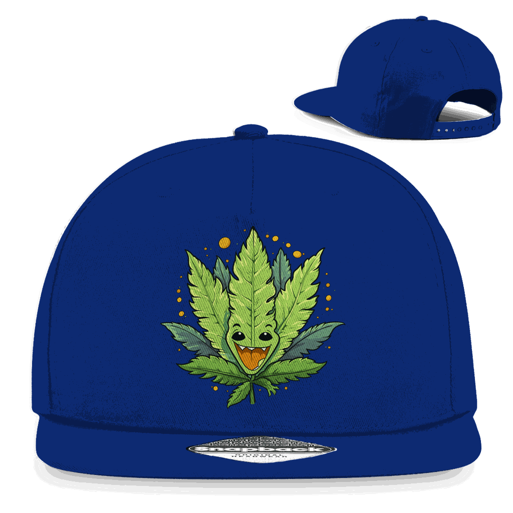 Snapback Rapper Cap - Crazy Leaf | Division420®