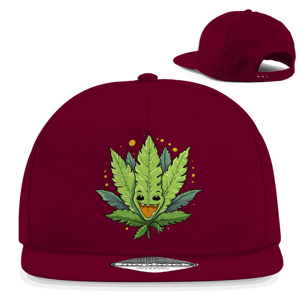 Snapback Rapper Cap - Crazy Leaf | Division420®