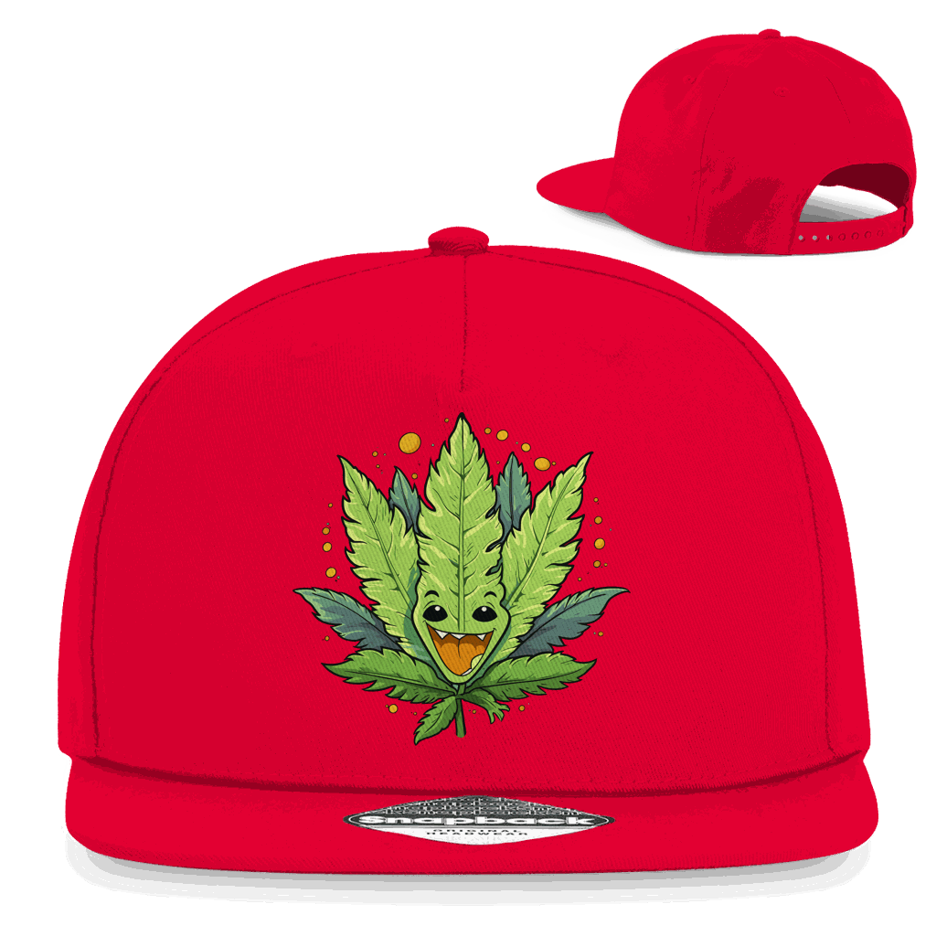 Snapback Rapper Cap - Crazy Leaf | Division420®