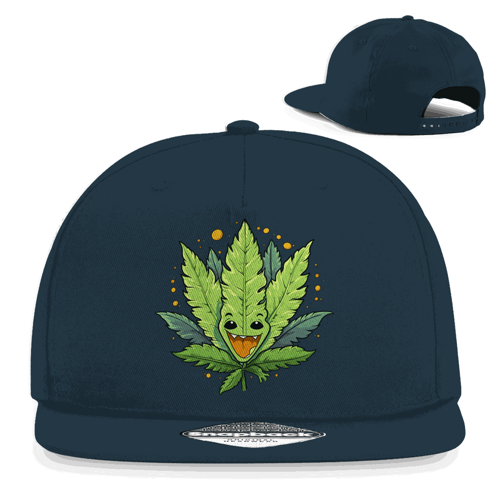 Snapback Rapper Cap - Crazy Leaf | Division420®
