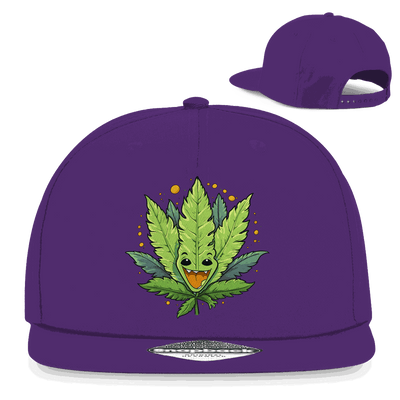 Snapback Rapper Cap - Crazy Leaf | Division420®