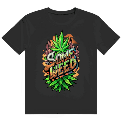 Size chart for Division420 Heavy Cotton T-Shirt - Some Weed in six sizes S to 3XL