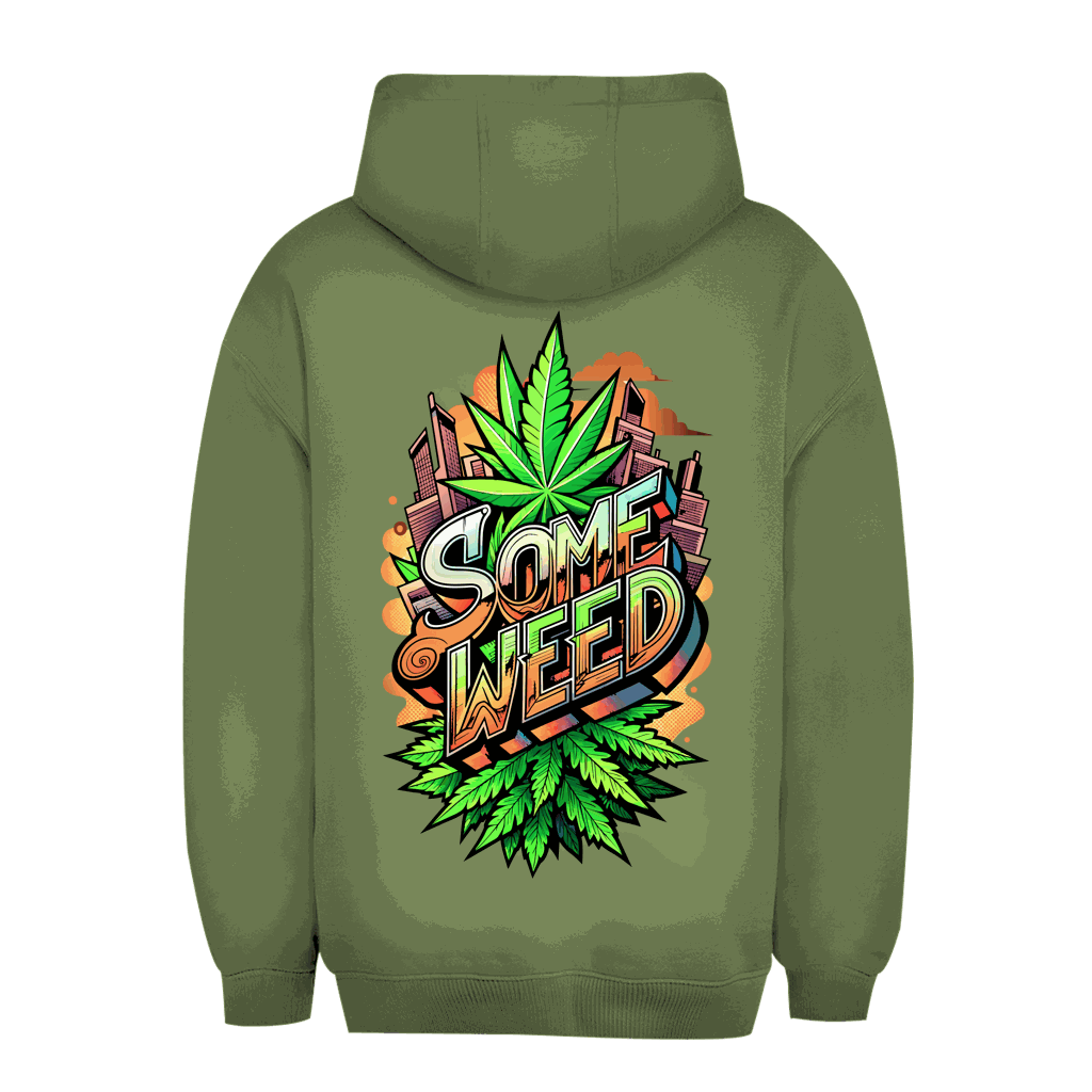 Unisex Oversize Hoodie - Some Weed | Division420®