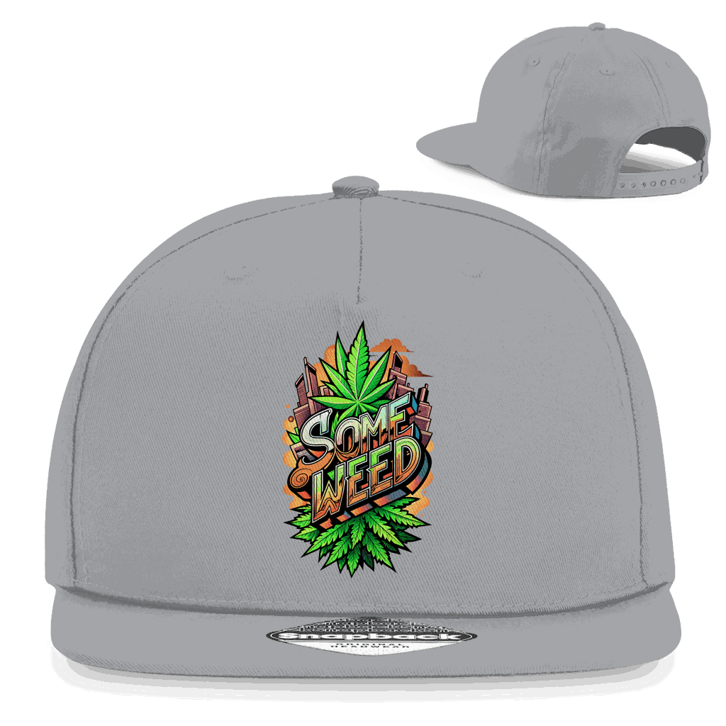 Snapback Rapper Cap - Some Weed | Division420®