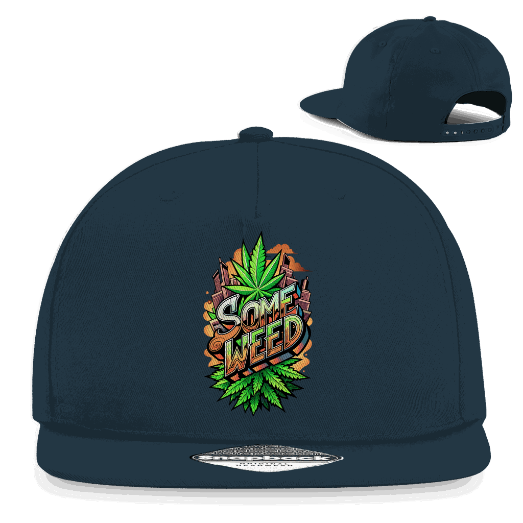 Snapback Rapper Cap - Some Weed | Division420®