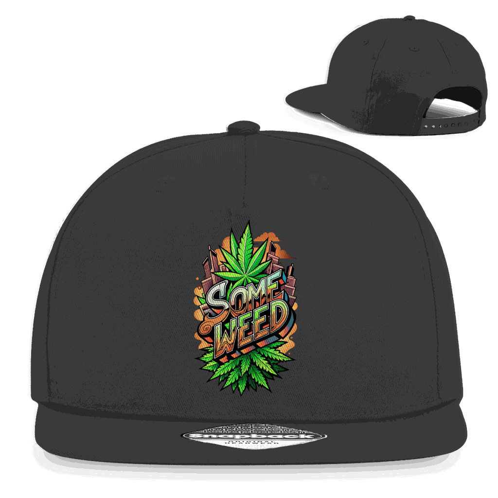 Snapback Rapper Cap - Some Weed | Division420®