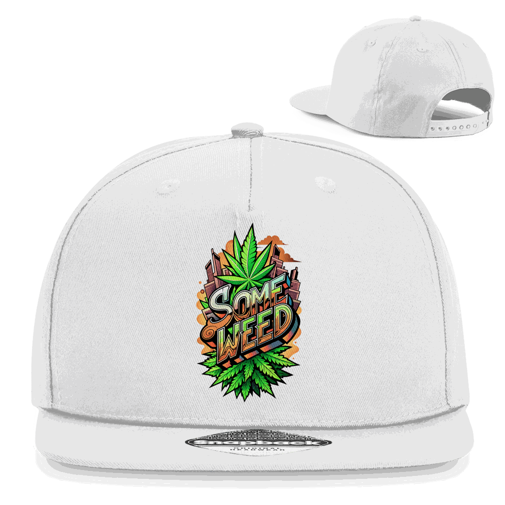 Snapback Rapper Cap - Some Weed | Division420®