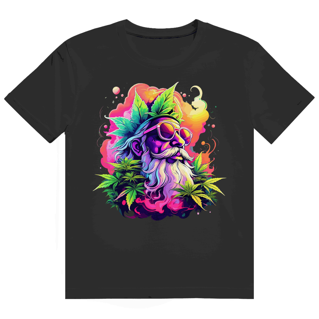 Heavy Cotton T-Shirt - Old Man Ganja | Division420®