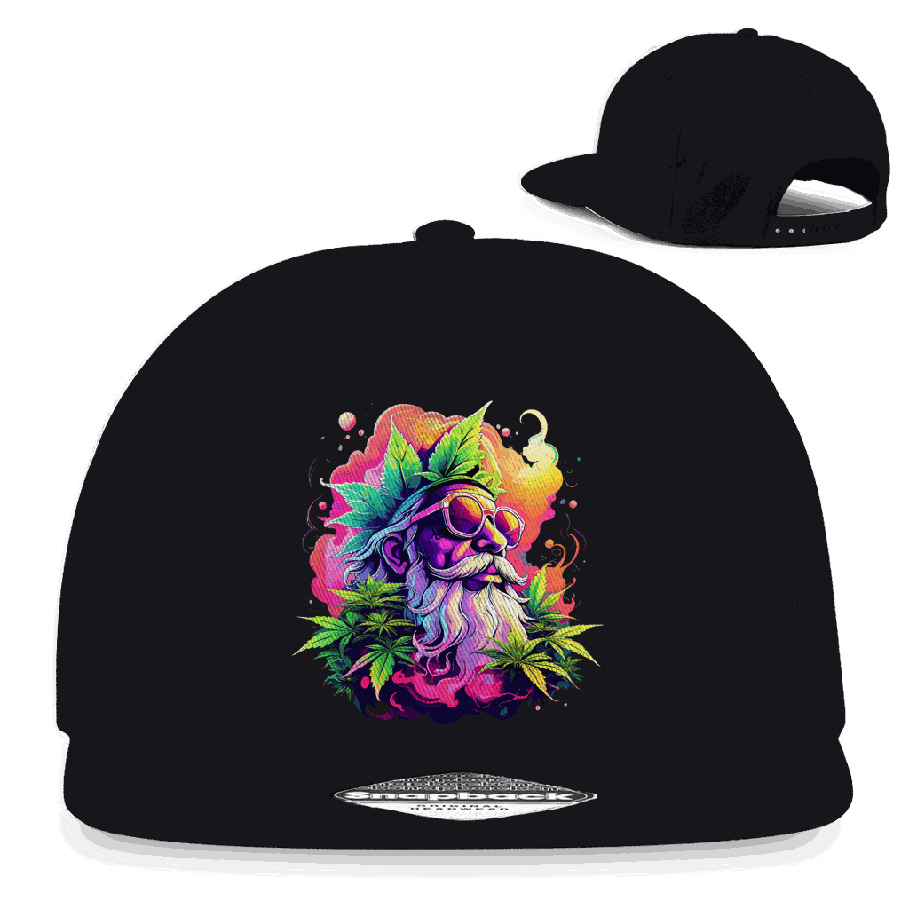Snapback Rapper Cap - Old Man Ganja | Division420®