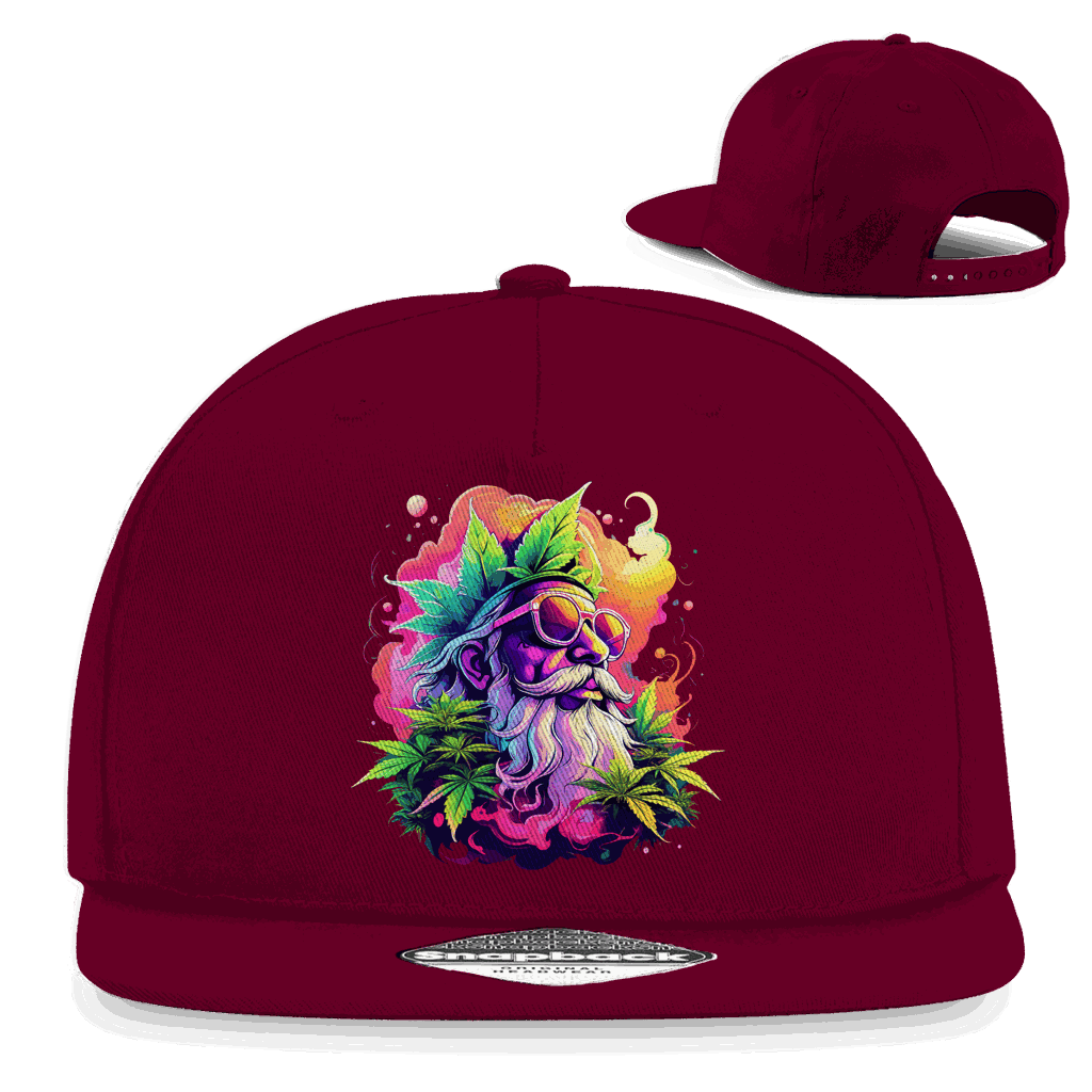 Snapback Rapper Cap - Old Man Ganja | Division420®