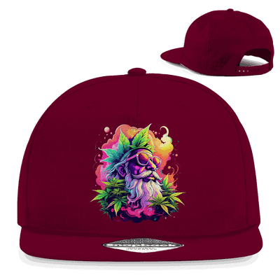 Snapback Rapper Cap - Old Man Ganja | Division420®