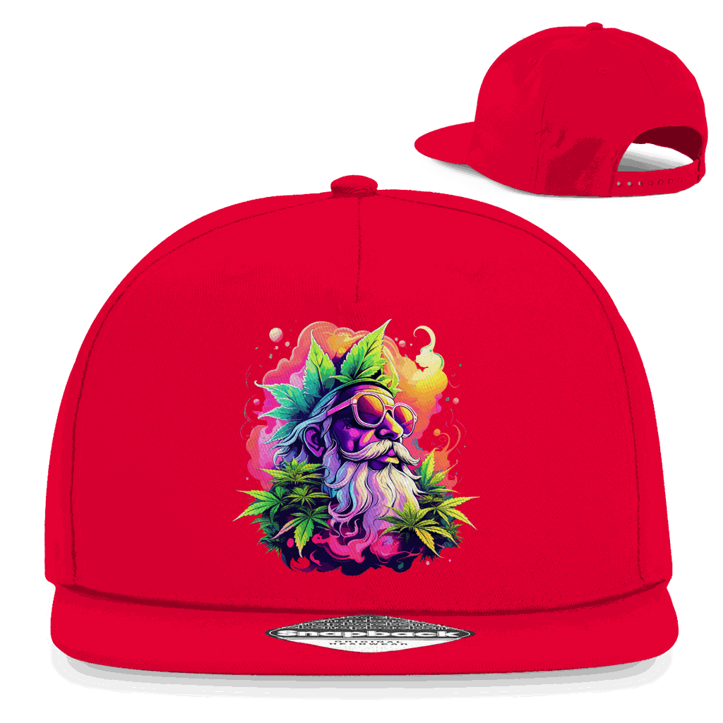 Snapback Rapper Cap - Old Man Ganja | Division420®