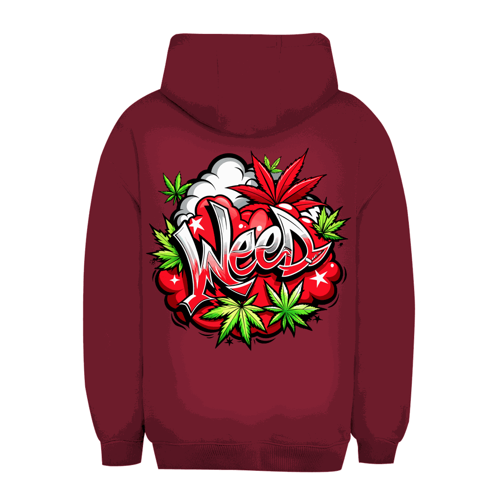 Unisex Oversize Hoodie Pure Weed