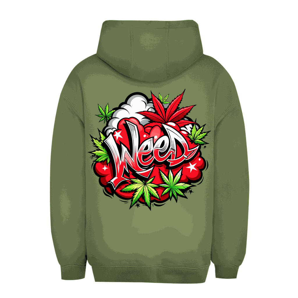 Unisex Oversize Hoodie Pure Weed