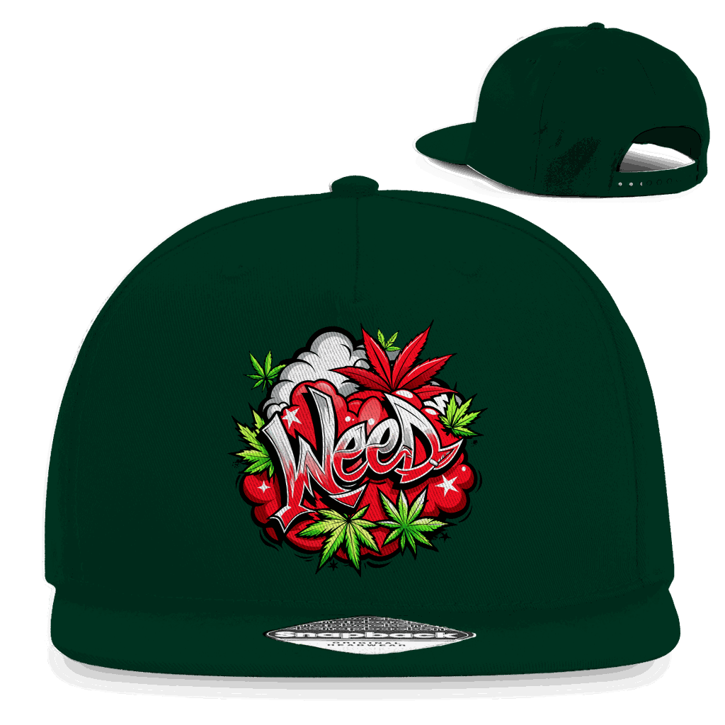 Snapback Rapper Cap - Pure Weed | Division420®