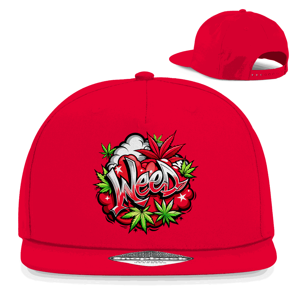 Snapback Rapper Cap - Pure Weed | Division420®