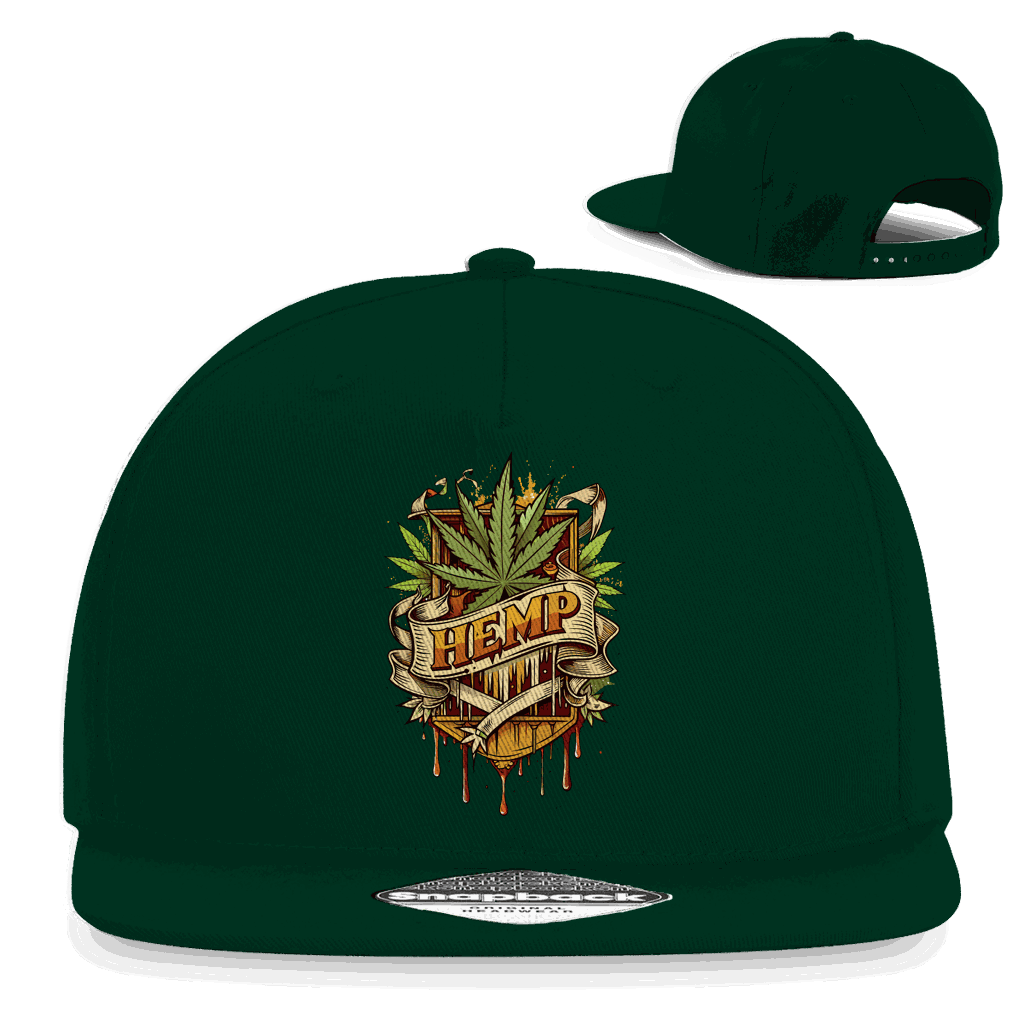 Snapback Rapper Cap - Hemp | Division420®