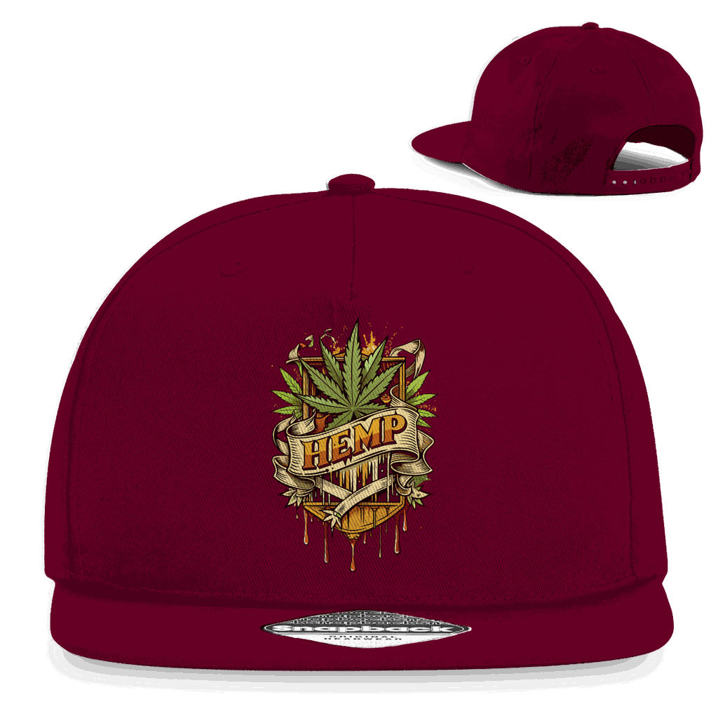 Snapback Rapper Cap - Hemp | Division420®