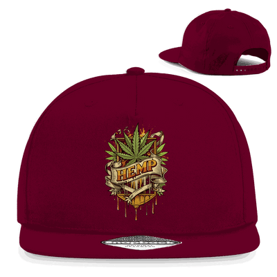 Snapback Rapper Cap - Hemp | Division420®
