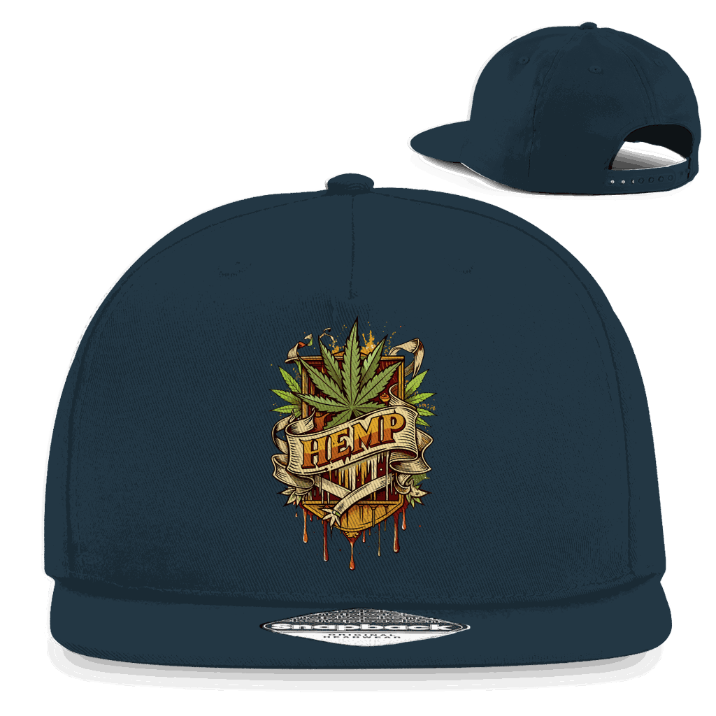 Snapback Rapper Cap - Hemp | Division420®