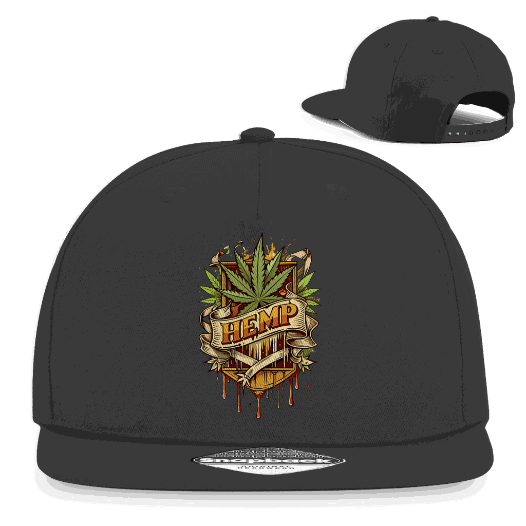 Snapback Rapper Cap - Hemp | Division420®