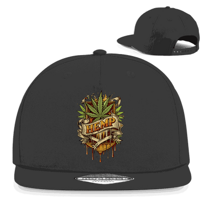 Snapback Rapper Cap - Hemp | Division420®