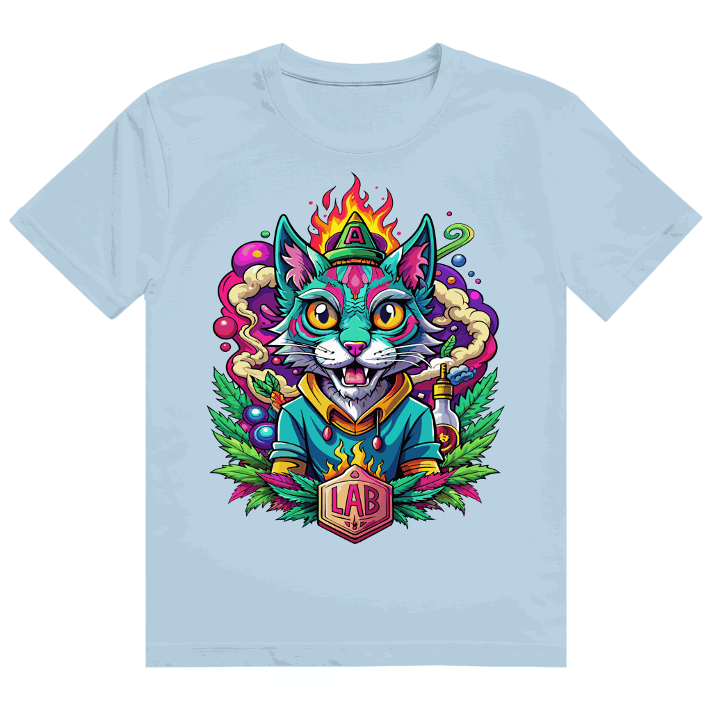 Heavy Cotton T-Shirt - Lab Cat | Division420®