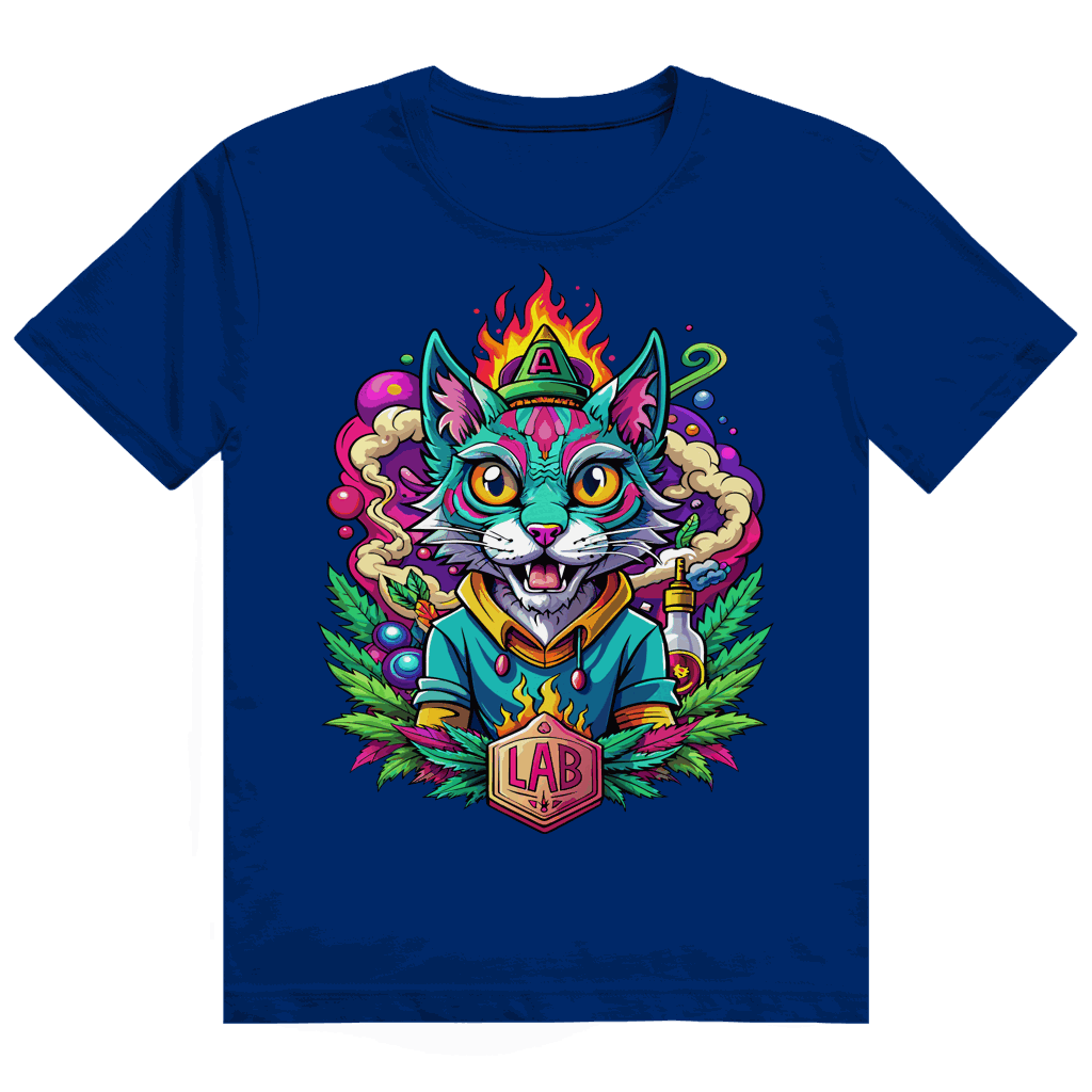 Heavy Cotton T-Shirt - Lab Cat | Division420®
