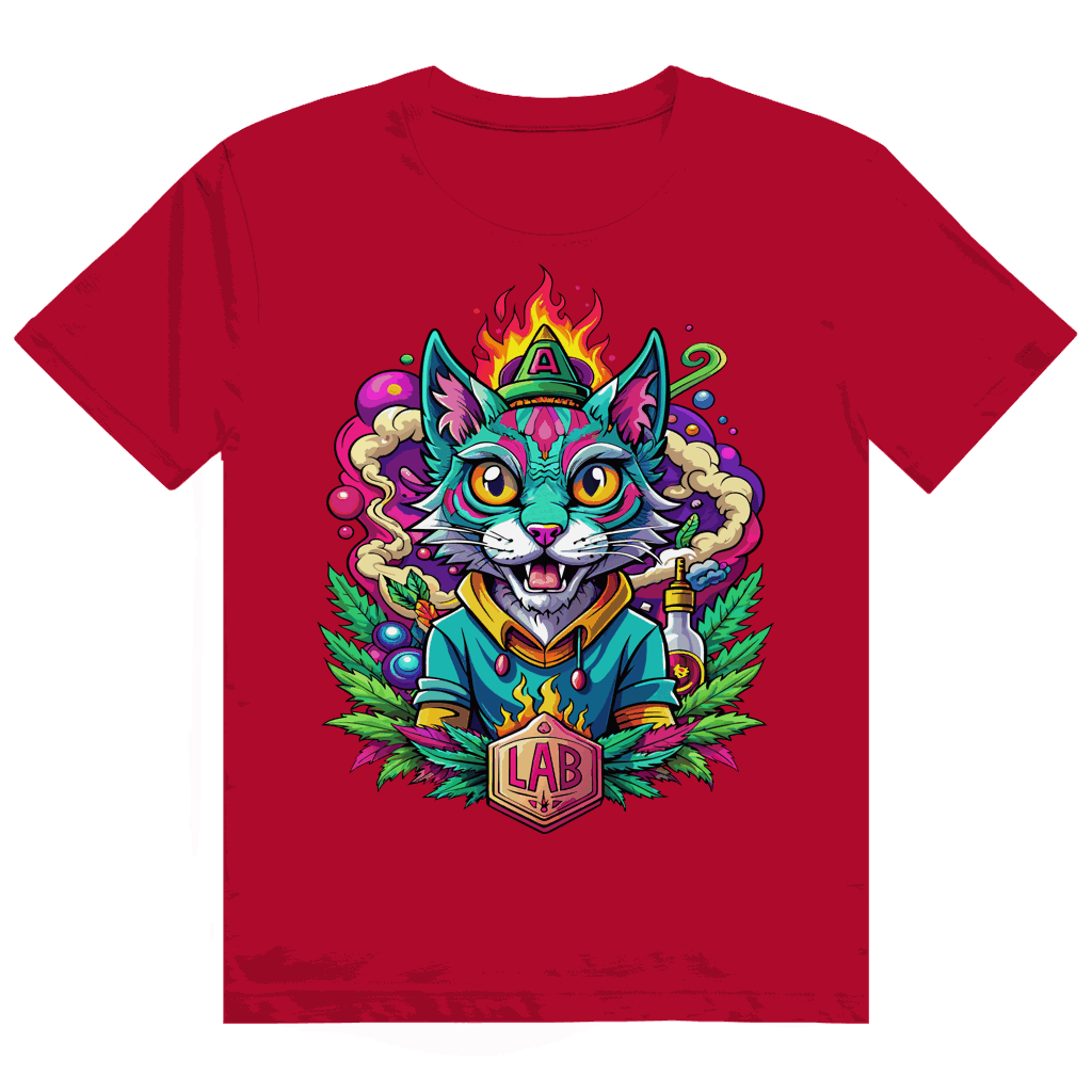 Heavy Cotton T-Shirt - Lab Cat | Division420®