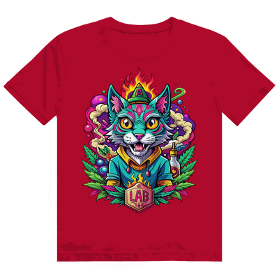 Heavy Cotton T-Shirt - Lab Cat | Division420®