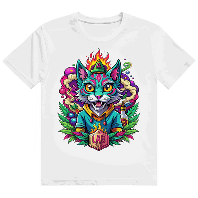 Heavy Cotton T-Shirt - Lab Cat | Division420®