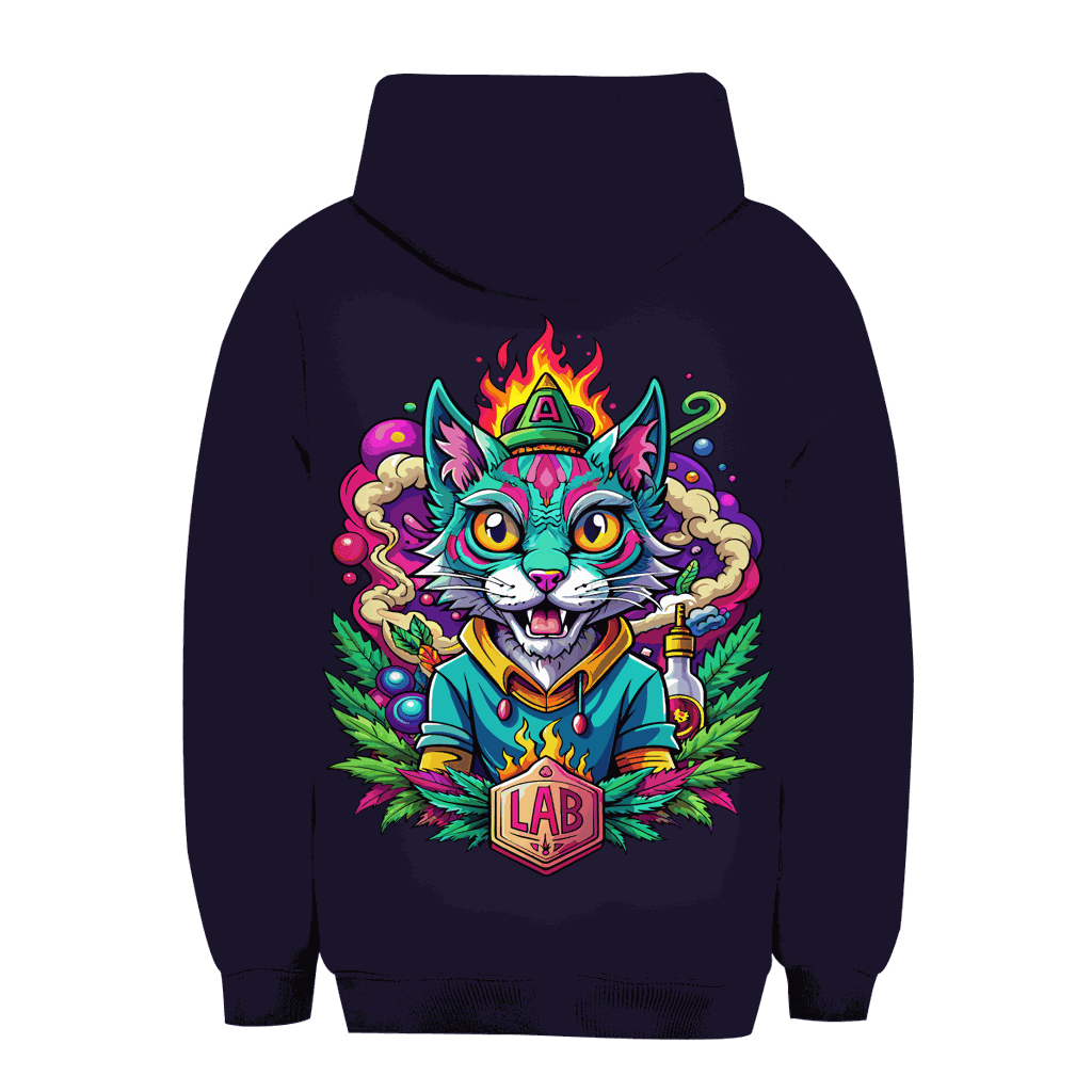 Unisex Oversize Hoodie - Lab Cat | Division420®