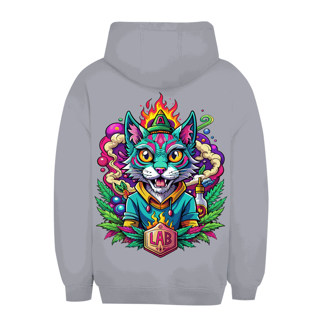 Unisex Oversize Hoodie - Lab Cat | Division420®