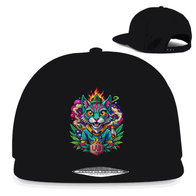 Snapback Rapper Cap - Lab Cat | Division420®