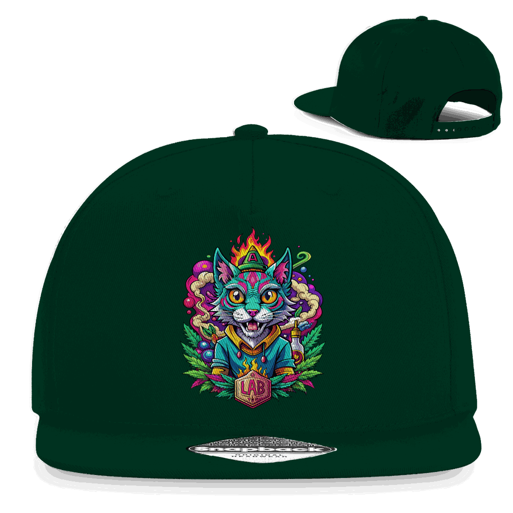 Snapback Rapper Cap - Lab Cat | Division420®