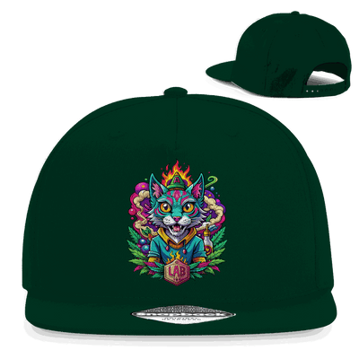 Snapback Rapper Cap - Lab Cat | Division420®
