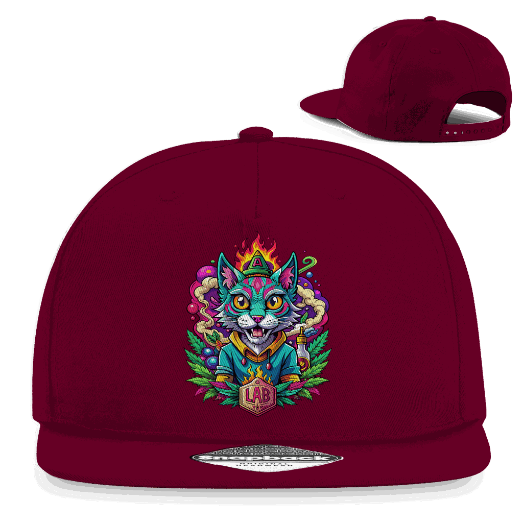Snapback Rapper Cap - Lab Cat | Division420®
